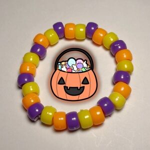✨ Halloween Kandi bracelet